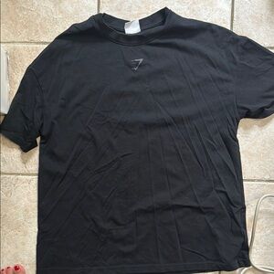 Gymshark Men's Black T-Shirt